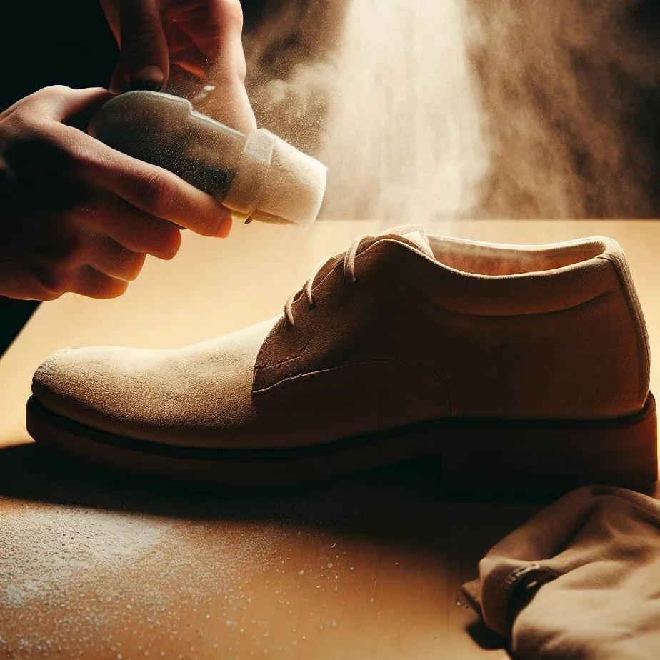 Jak czyścić buty zamszowe jasne