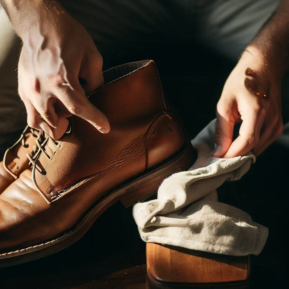 Jak czyścić buty ze skóry naturalnej jasnej