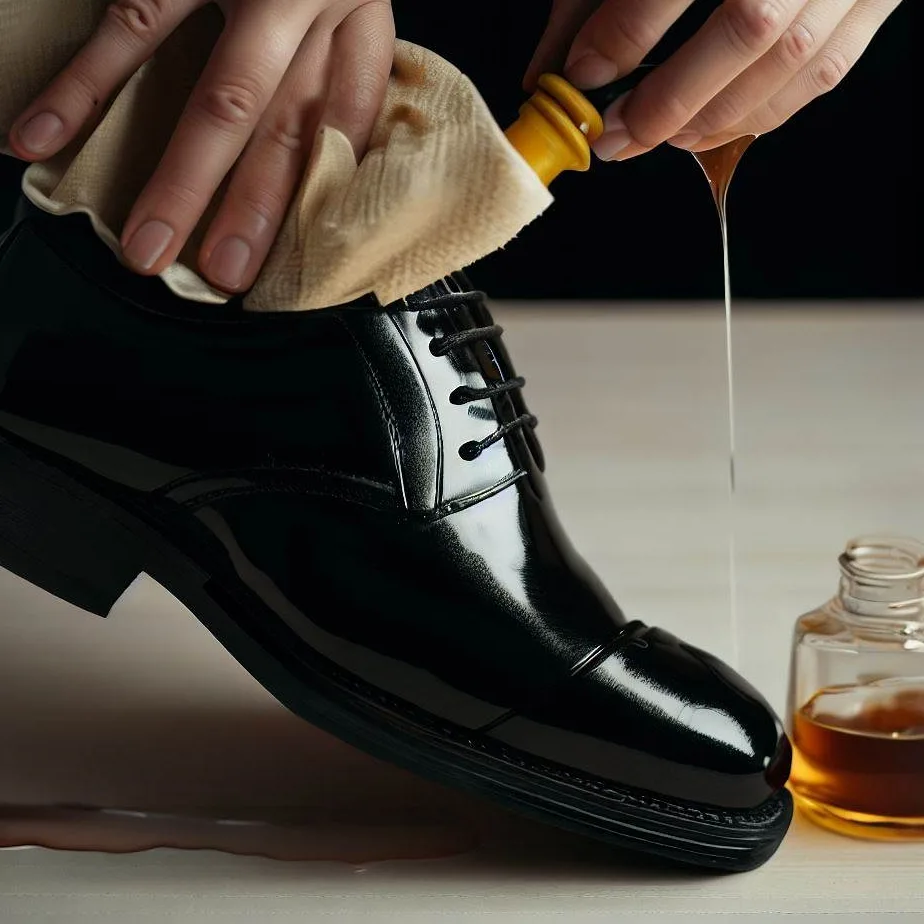 Jak czyścić lakierowane buty