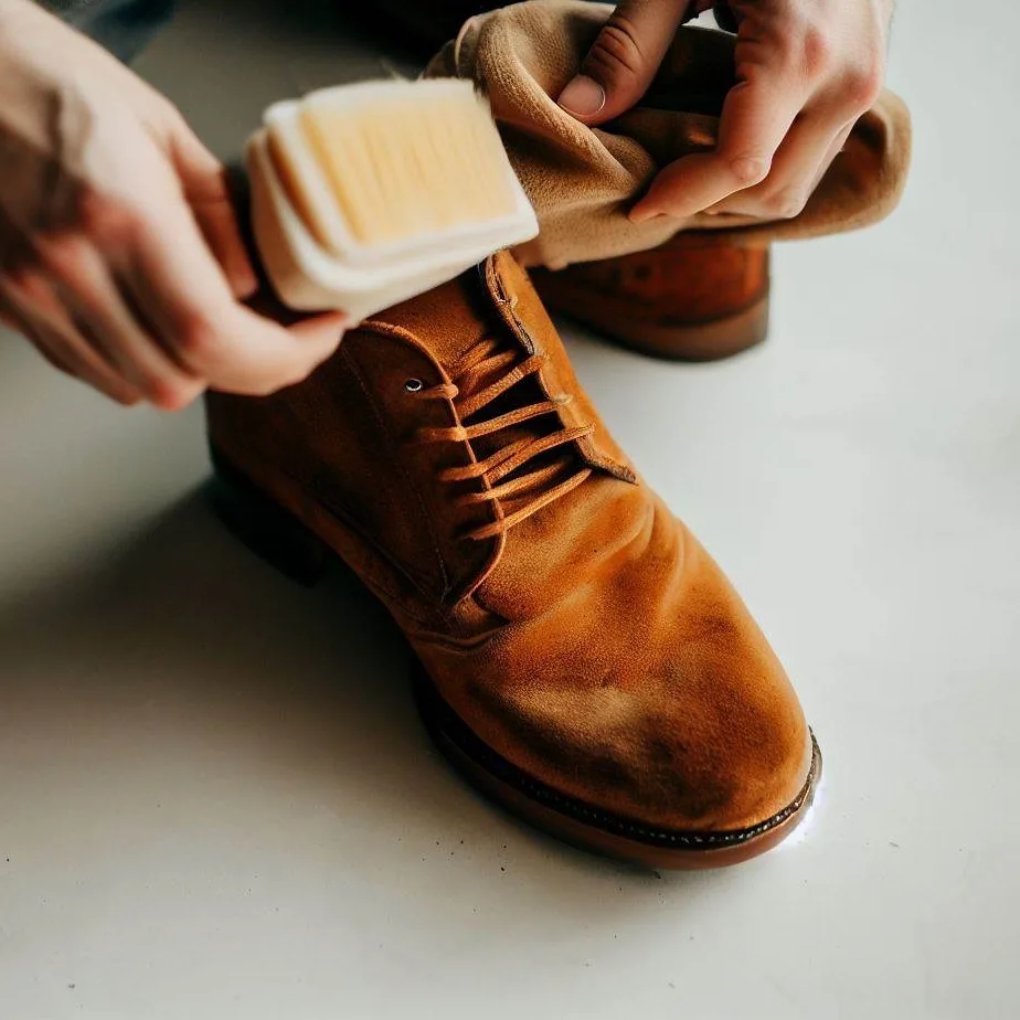 Jak czyścić zamszowe buty