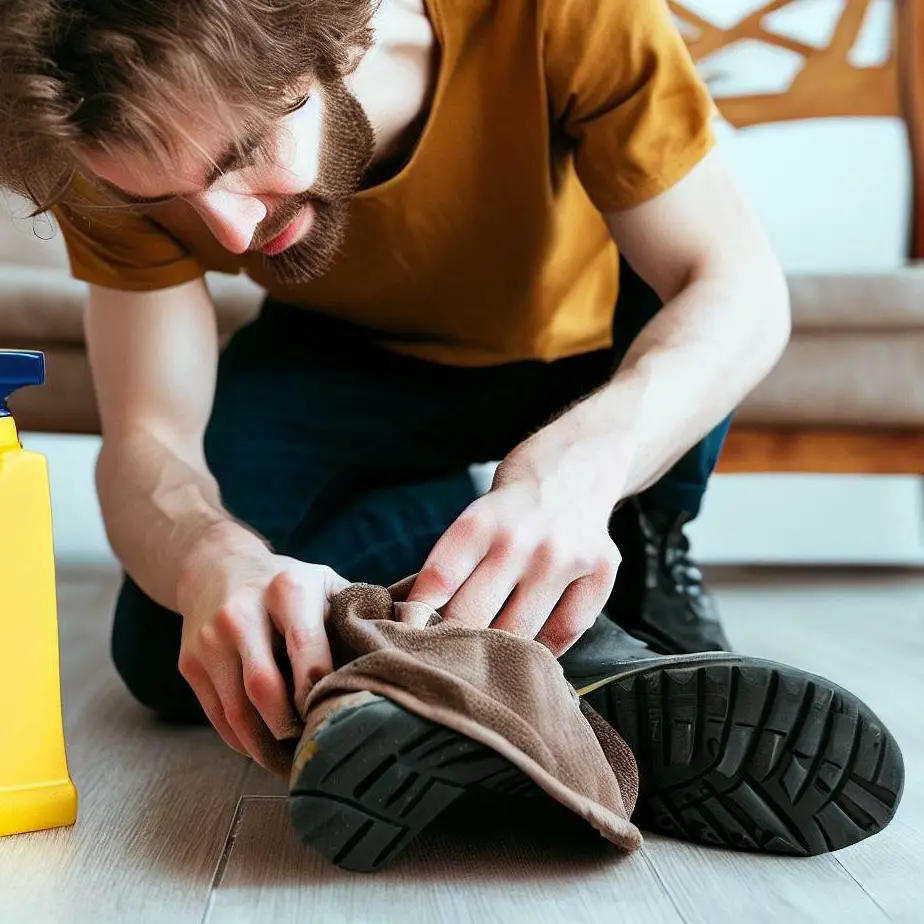 Jak wyczyścić podeszwy butów