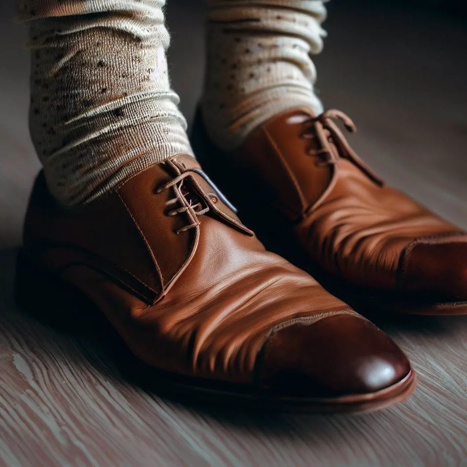 Jakie skarpetki do brązowych butów